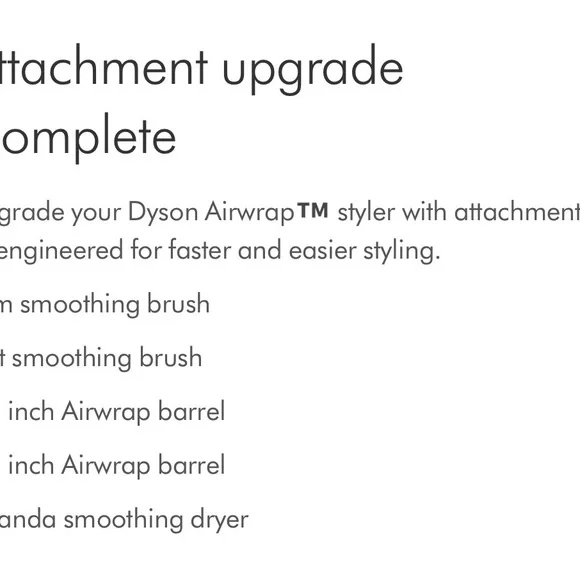 Dyson Airwrap Multi-Styler Complete Long Hair with NEW upgraded attachments - Picture 4 of 9